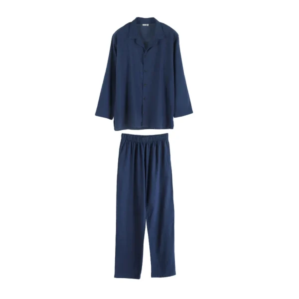 Buldans Sueno Pyjama Set Heren Marine Blauw
