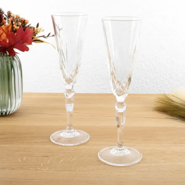 Rcr Melodia 6-delige champagne glazen set 160 ml
