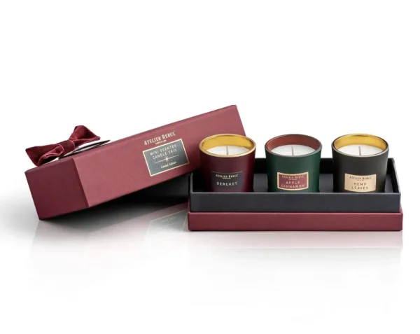 Atelier Rebul Limited Edition Scented Candle Trio Set