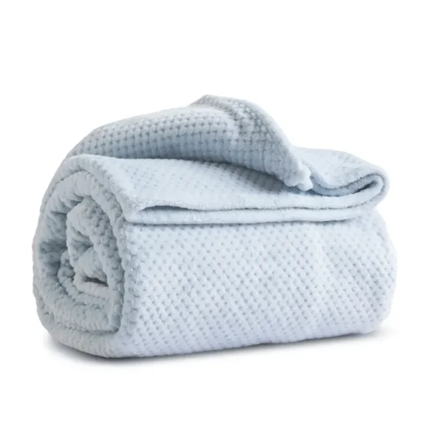 Karaca Pearl Baby Fleece Wellsoft Deken, Blauw