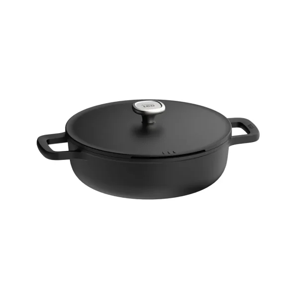 Berghoff LEO Sauteerpan antikleef met dubbele handgreep met deksel Phantom - Ø 28cm