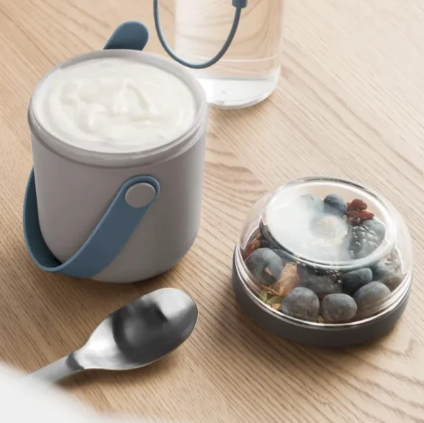 Berghoff LEO Tweedelige Lunchpot grijs