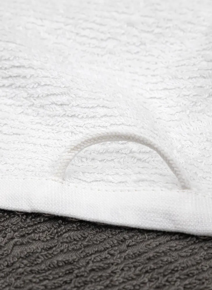 Green Black Vera 2-Delige Keukenhanddoek 100% Katoen Creme-Antraciet 50X70cm - Afbeelding 2