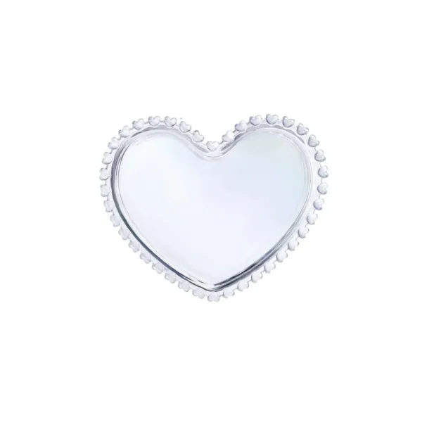 Karaca Rory Hart Gebaks Bord, Glas, 18 cm