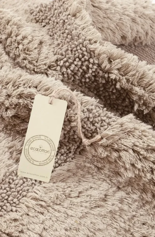 Ecocotton Nova Badmat 100% Katoen Beige 70x120cm