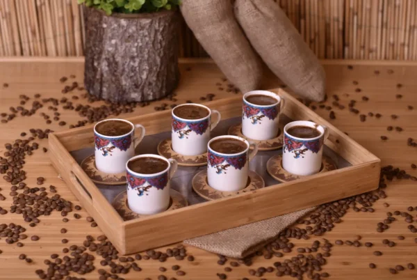 Bambum Amara 6 Persoons Koffiekopjes Set