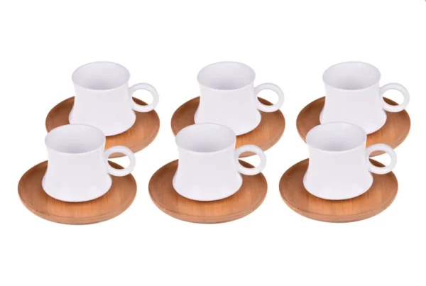 Bambum Largi 6 Persoons Koffiekopjes Set