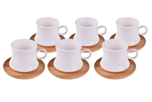 Bambum Largi theekopjes set voor 6 personen