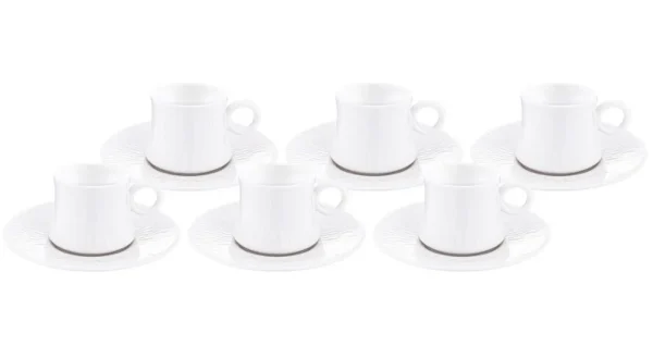 Bambum Lara 6 Persoons Koffiekopjes Set Bush