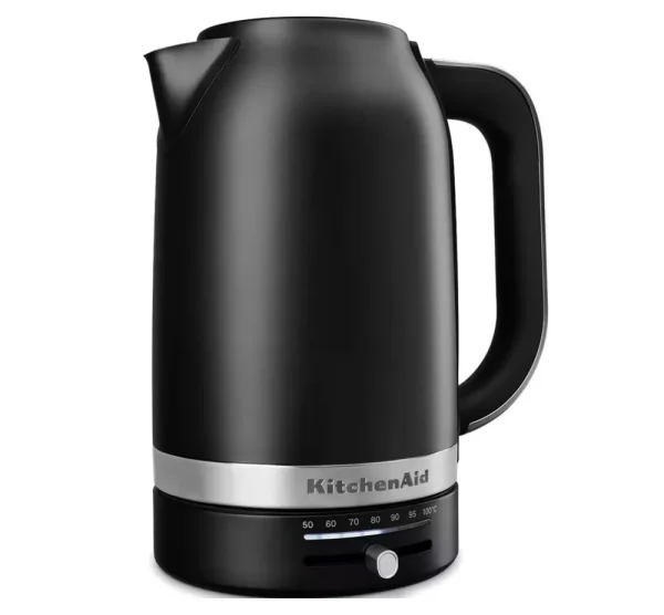 KitchenAid Waterkoker Met Temperatuurregeling 1,7L - MATZWART