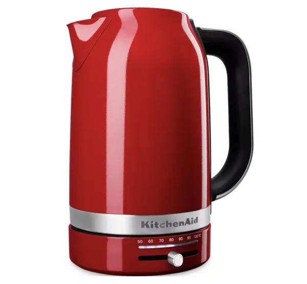 KitchenAid Waterkoker Met Temperatuurregeling 1,7L - Basic Rood