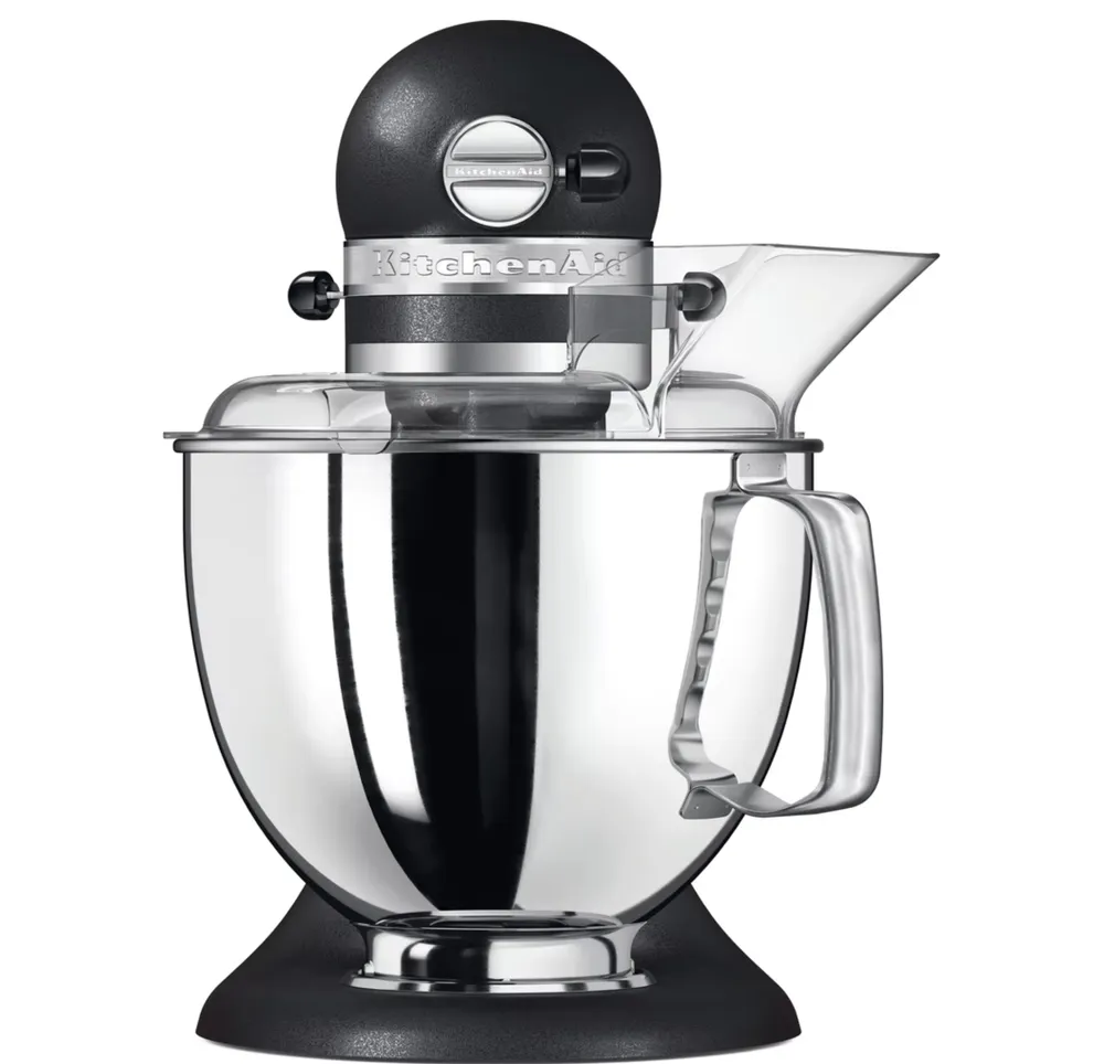 KitchenAid Keukenrobot Met Kantelbare Kop 4,8 L - ARTISAN MET EXTRA ACCESSOIRES - VULKAANZWART - Afbeelding 2