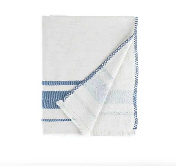 Buldans Terra TENCELâ„¢ Handdoek 50x90 cm Indigo