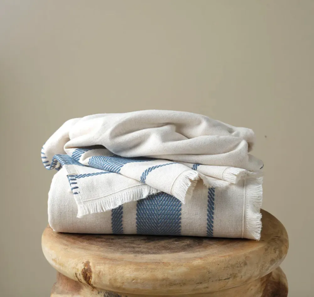 Buldans Terra TENCEL™ Handdoek 50x90 cm Indigo