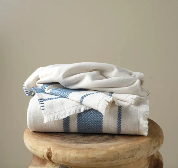 Buldans Terra TENCEL™ Handdoek 90x150 cm Indigo