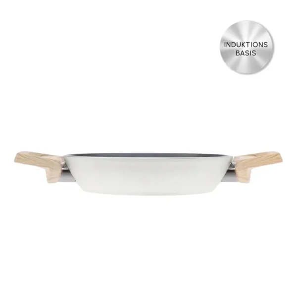 Karaca Swiss Crystal 20 cm Inductie Koekenpan, Crème