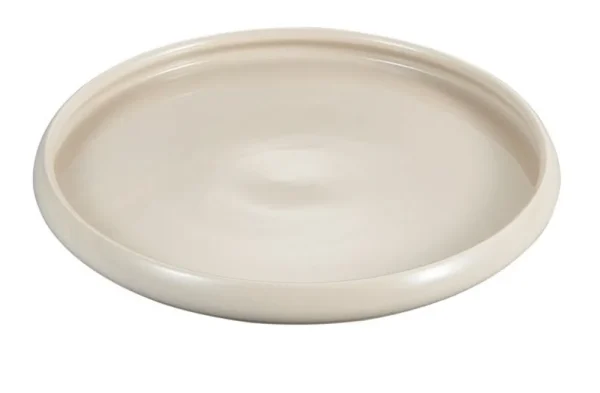 Bricard Bondy serveerbord Ø 26,8×2,5 cm –  1 Stuk -  beige