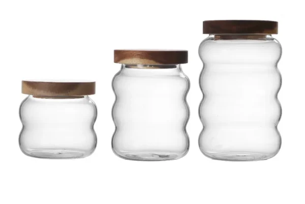 Bricard Bubble voorraadpotten Set | 3-DELIG