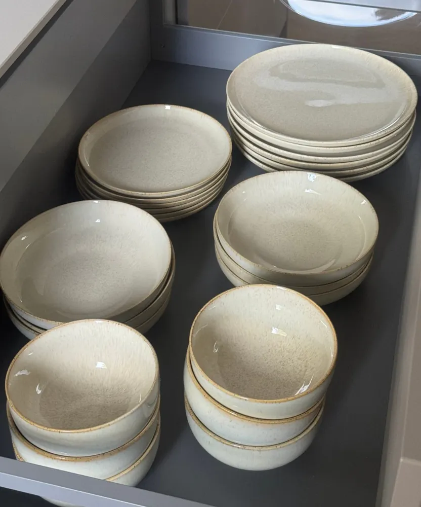 Ria 24-delig serviesset voor 6 personen | beige - Afbeelding 8