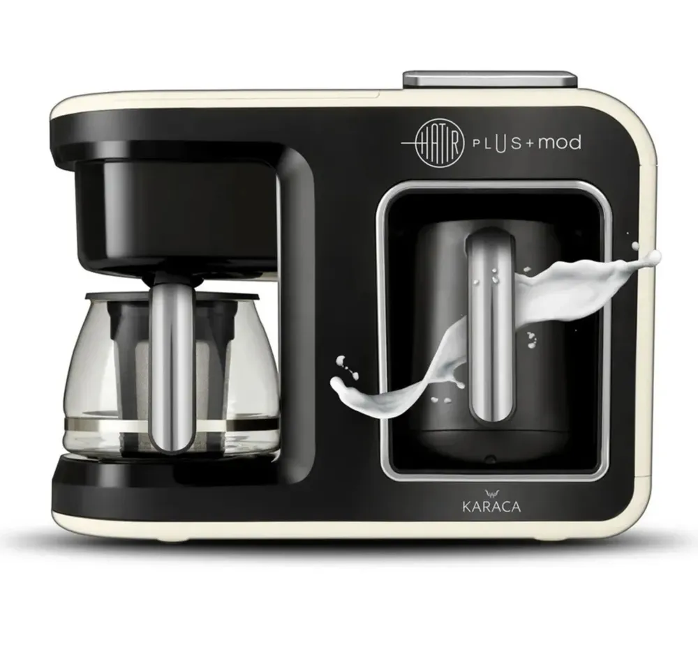 Karaca Hatır Plus Mod 5 in 1 thee- en Koffiezetapparaat Crème 1385W