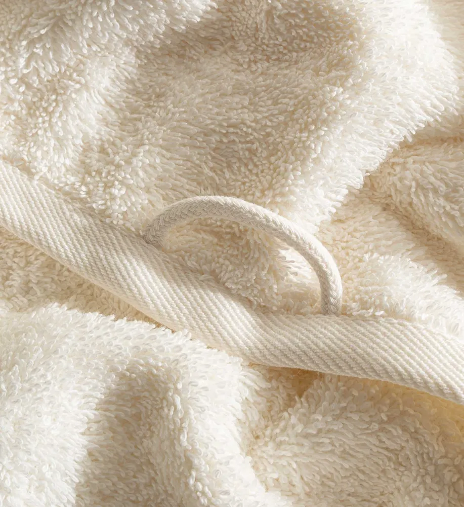 Ecocotton Alessa Badlaken 100% Biologisch Katoen Katoen Crème 80x150 cm - Afbeelding 2