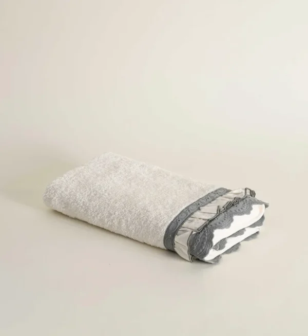 Ecocotton Alessa Badlaken 100% Biologisch Katoen Groen 80x150 cm