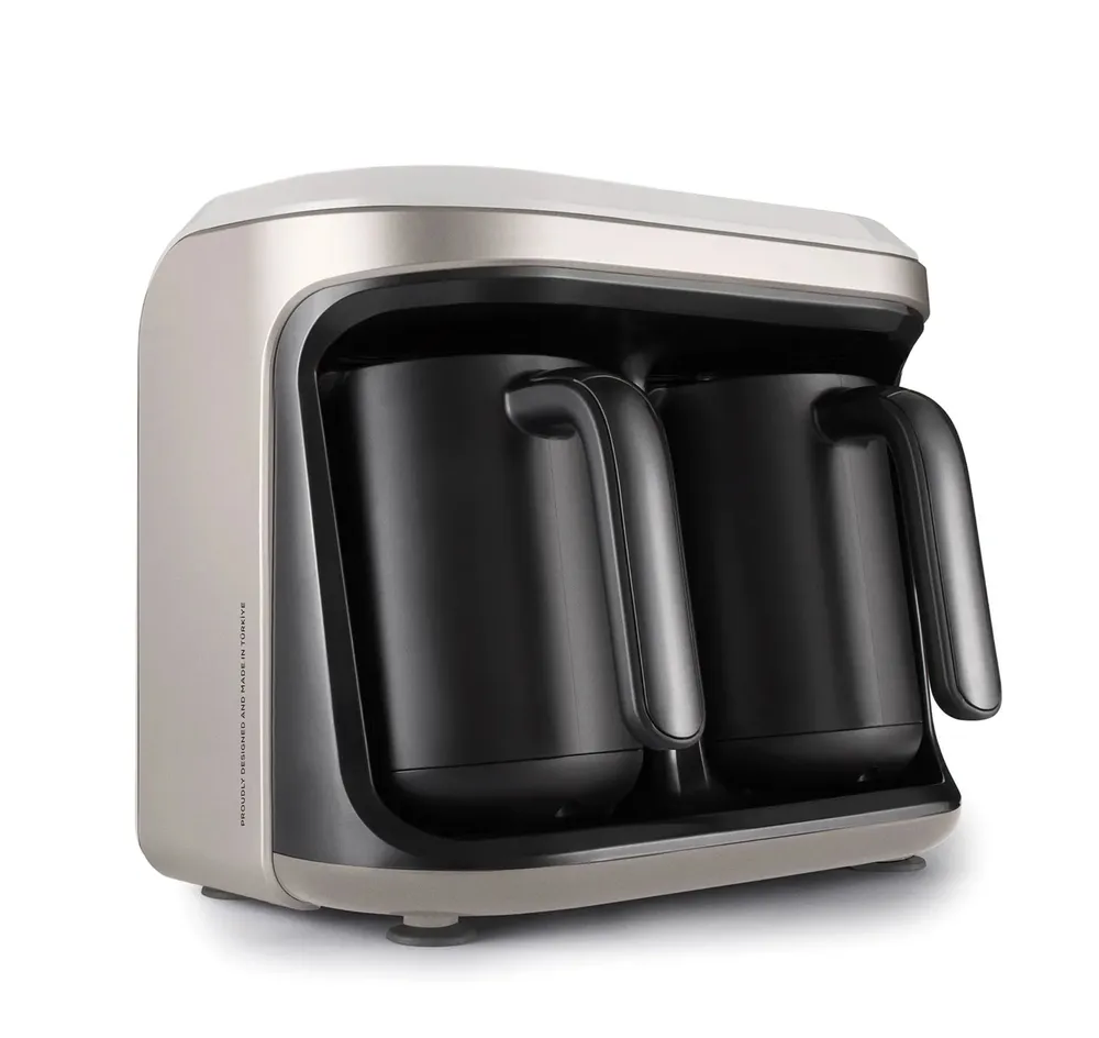 Karaca Hatır Hüps Duet Turks Koffiezetapparaat Beige, 1400W - Afbeelding 2
