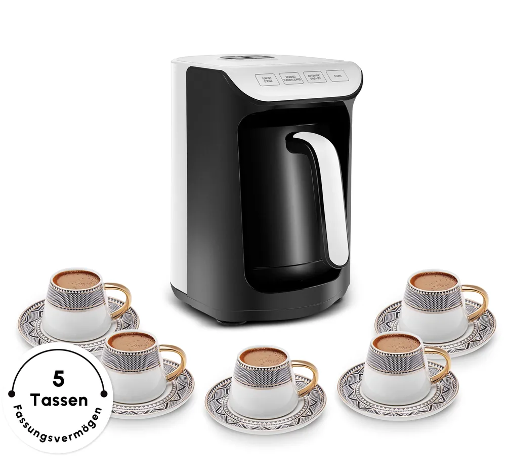 Karaca Hatır koz Koffiezetapparaat voor Turkse koffie met melk White - Afbeelding 3