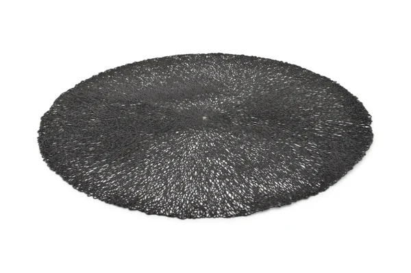 S|P Collection Placemat 38cm zwart Vene