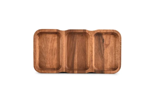 S|P Collection Serveerschaal 38x19xH3cm 3 delen Chop