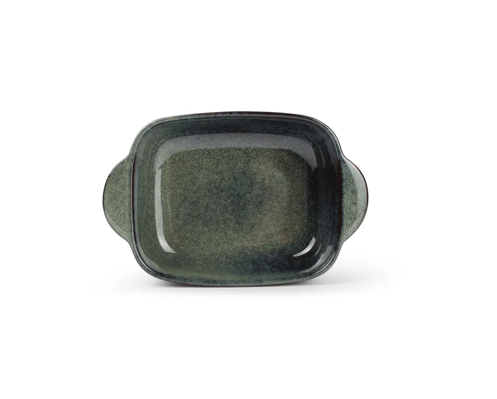 S&P Ovenschaal 25/19,5x16,5xH6cm groen/blauw Meridian - Afbeelding 2