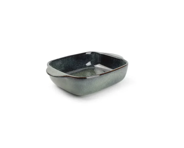 S&P Ovenschaal 25/19,5x16,5xH6cm groen/blauw Meridian