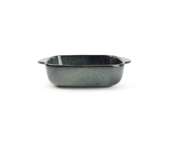 S&P Ovenschaal 25/19,5x16,5xH6cm groen/blauw Meridian