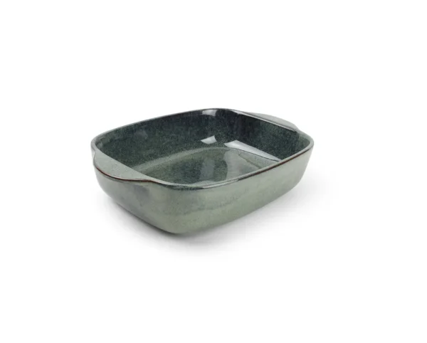 S&P Ovenschaal 32/25,5x20,5xH7cm groen/blauw Meridian