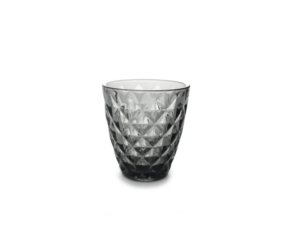 S&P Glas 22cl grijs Prisma - set/4 - Afbeelding 1