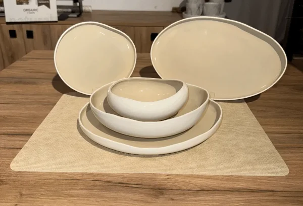 Sara Beige serviesset | 25-delig voor 6 personen