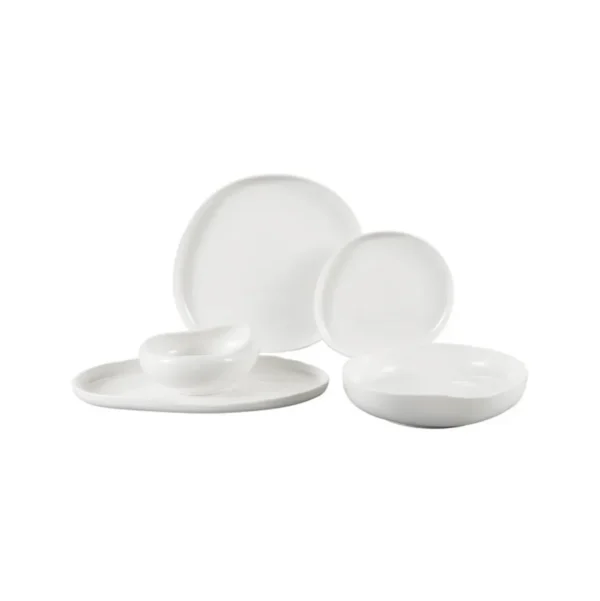 Bricard Barles Wit serviesset | 25-delig voor 6 personen