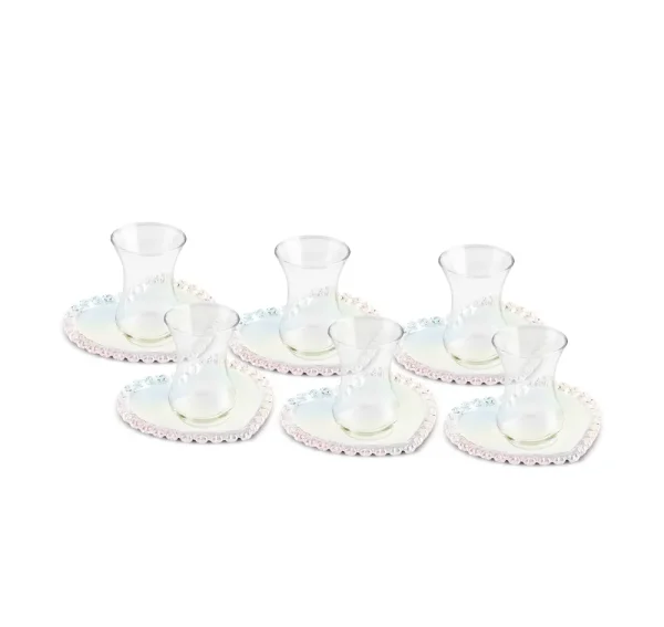​Karaca Rory 6-persoons 12-delig Theeset 14 cm