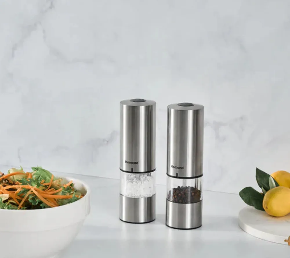 Homend Grindgo 6004UK Oplaadbare Kruidenmolen, Inox - Afbeelding 2