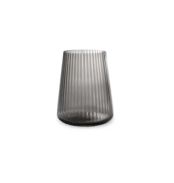 S|P Collection Glas 30cl smoked Ray - set/4