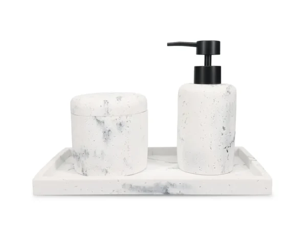 S|P Collection Zeeppomp 25cl marble white Suds