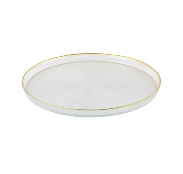 Rexy Borden | 32 CM Transparant-Goud 1-Delig