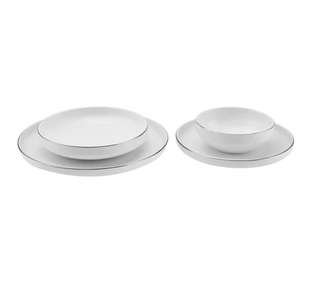 Karaca Streamline New Saturn V2 Platinum 24-delig serviesset voor 6 personen - Afbeelding 4