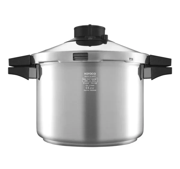 Karaca Quick and Safe inductie Snelkookpottenset 6+8 liter
