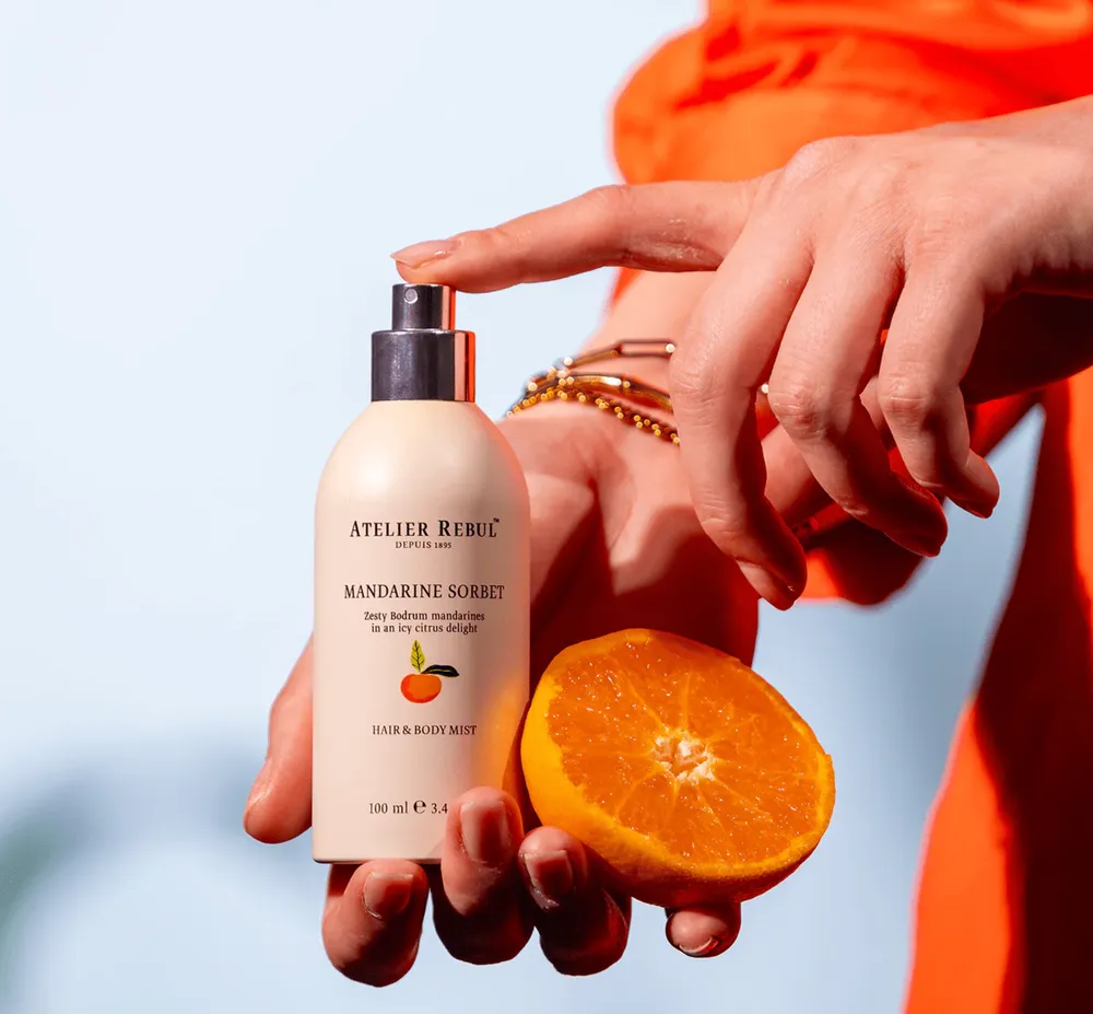 Atelier Rebul Mandarine Sorbet Body Mist - Limited Edition - 100ML - Afbeelding 1