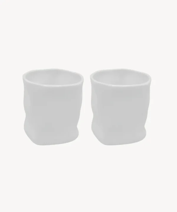 Diamond keramische mok wit 2-Delig