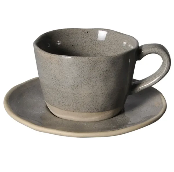 Bricard Albi Espressoset | Donkergrijs 12-Delig