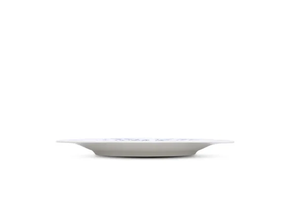 Bord 27,5CM Blauwe Bloem retro
