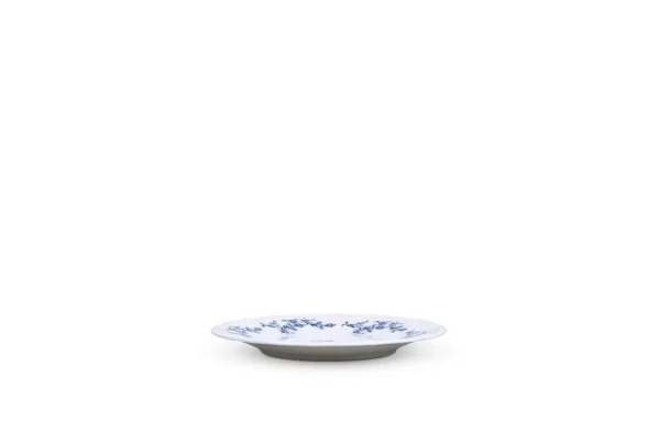 Schotel 16,5CM Blauwe Bloem Retro