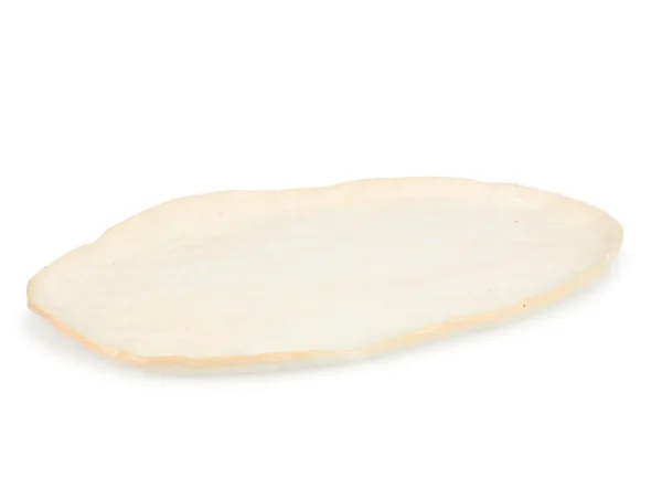 S&P Serveerschaal 39x23,5xH2,5cm beige Nomad